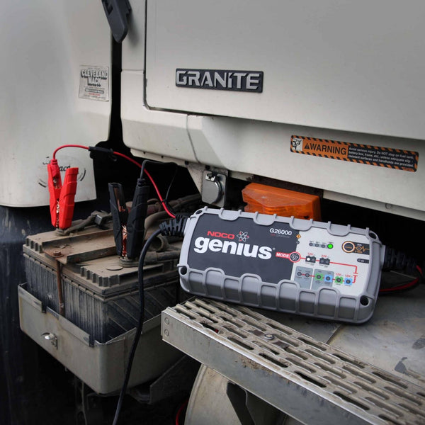 G26000   12V & 24V 26A UltraSafe Battery Charger with JumpCharge Engine Start