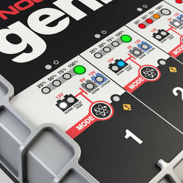 G4   6V & 12V 4.4A 4-Bank UltraSafe Battery Charger and Maintainer